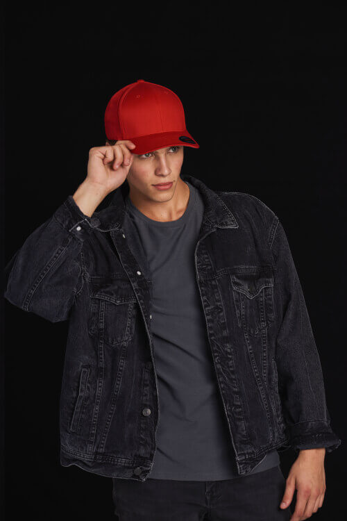 Flexfit® Wollkammgarn-Kappe